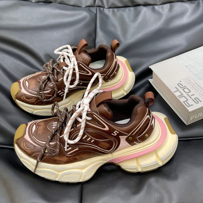 Damen Sneaker Sportlich Modisch mit Dämpfungssystem