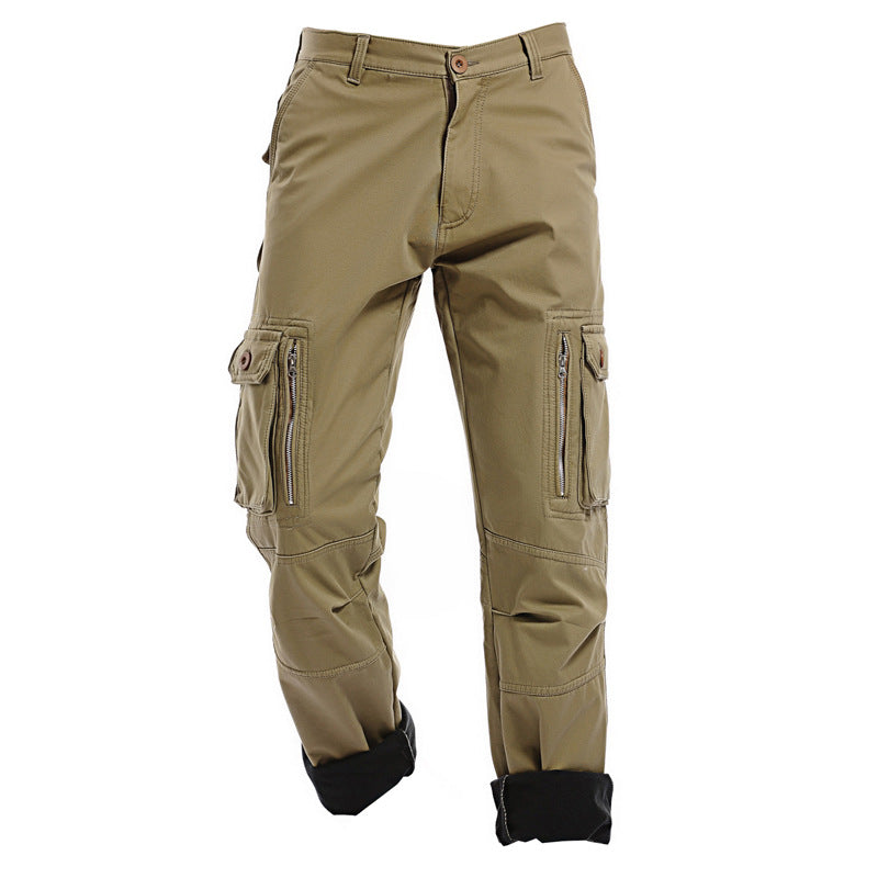 Herren Cargo-Hose Bequem Vielseitig Reißverschluss-Taschen