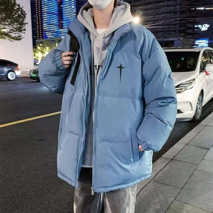 Herren Winterjacke Steppjacke Wärmeisolierend Hochwertig