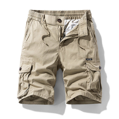 Herren Cargo Shorts Outdoor Bequem Mit Vielen Taschen Elastisch