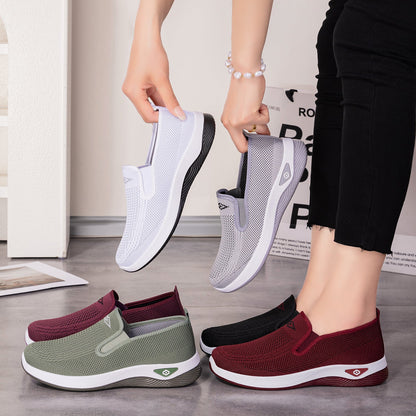 Damen Sportschuhe Stretch atmungsaktiv Komfort Sneaker