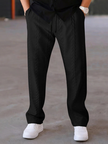 Herren Freizeit-Hose Elastisch Modern Mit Stretch