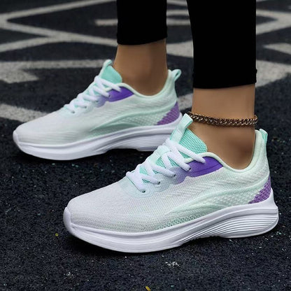 Damen Sport-Sneaker Atmungsaktiv Komfortabel Laufschuhe