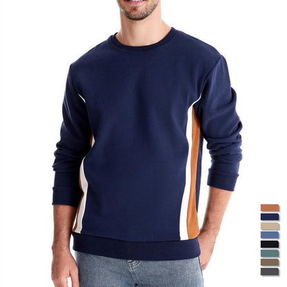 Herren Sweatshirt Moderne Farbblockoptik Casual