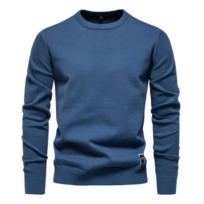 Herren Strickpullover Baumwolle Bequem Passform Modern
