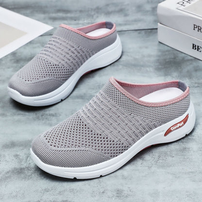 Damen Schuhe Bequem atmungsaktiv Slip-On Sneaker