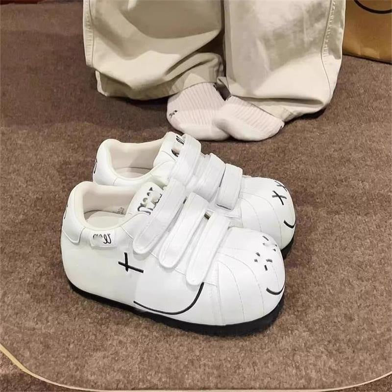 Damen Clogs Bequem Klettverschluss Modern Design - BerlinGlamour