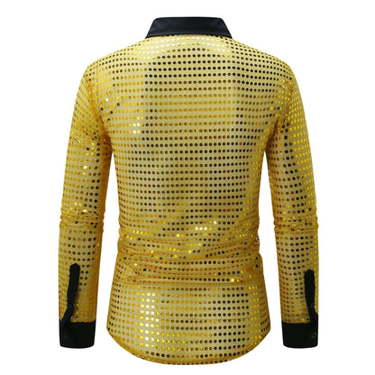 Herren Hemd Modern mit Netzdesign Trendig