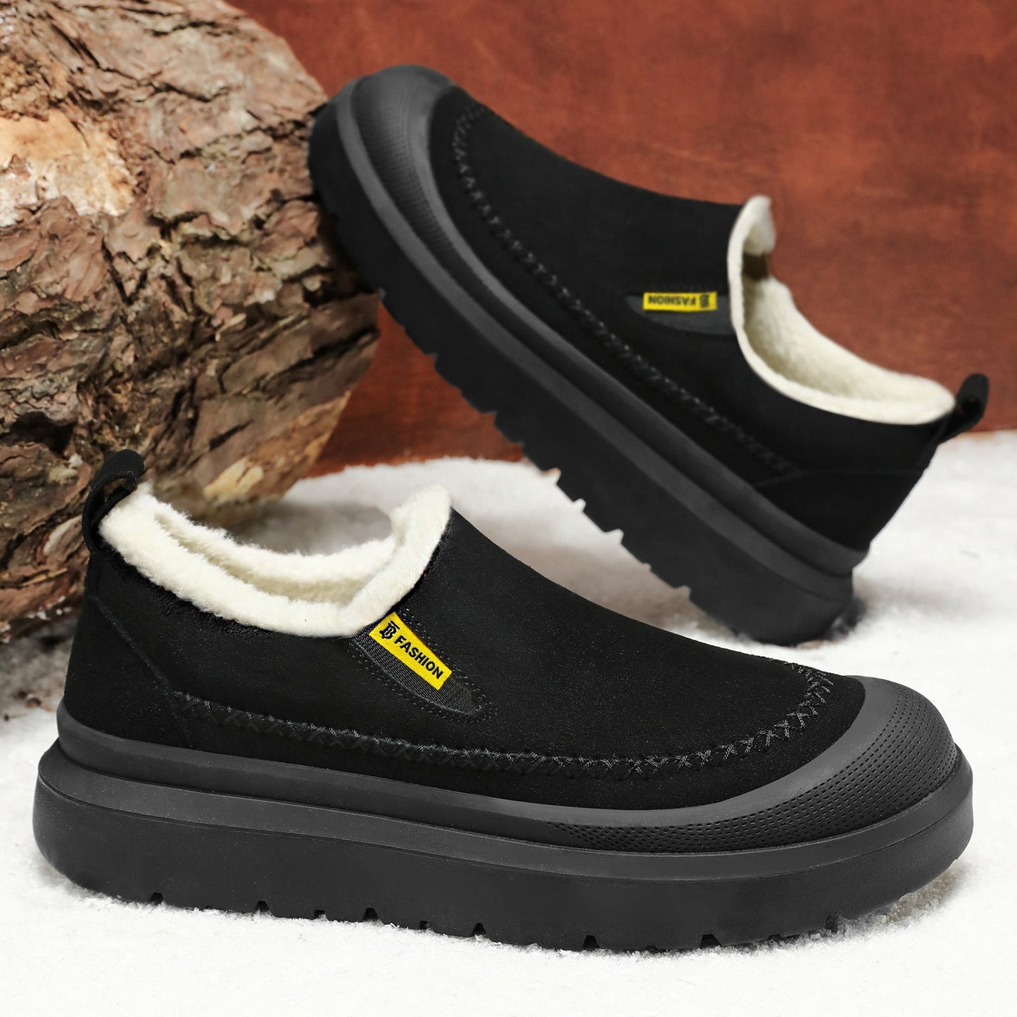 Damen Sneaker Warm Winter Schuhe Bequem Cozy