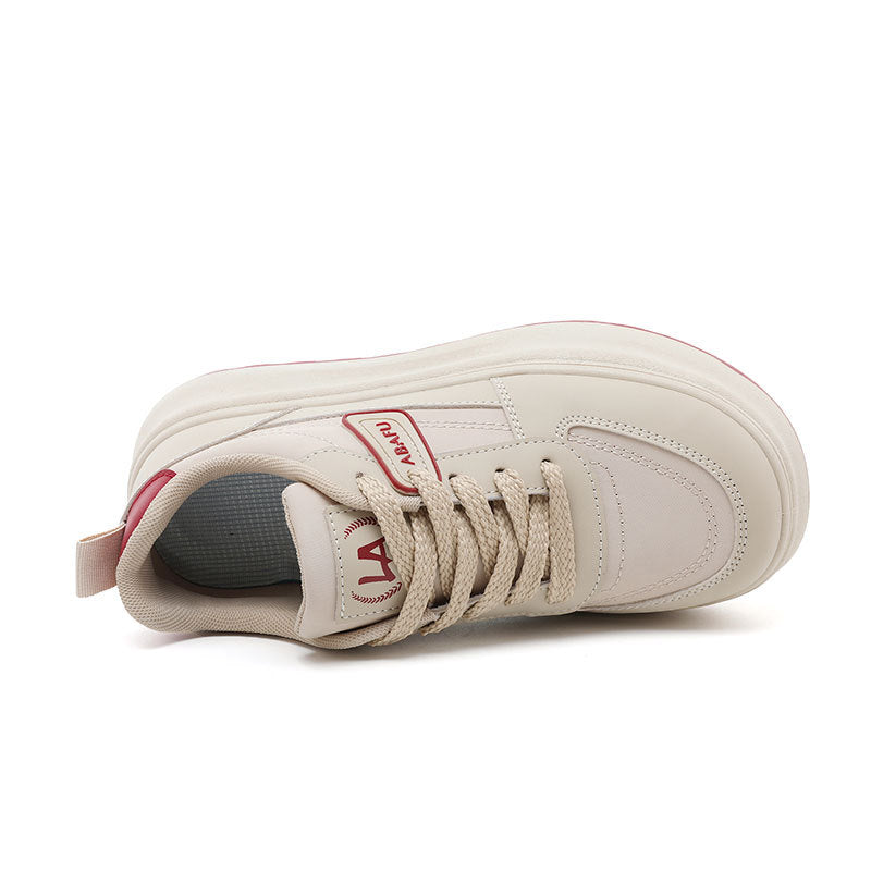 Damen Sneaker Chunky Komfort Laufsohle Atmungsaktiv Modisch