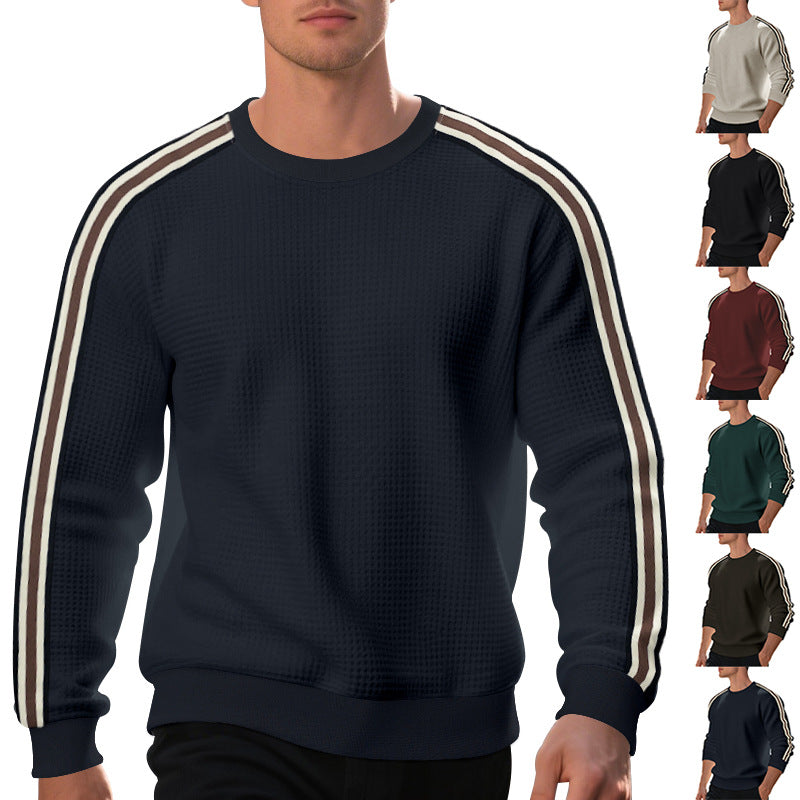 Herren Strickpullover Modern mit Streifen und Textur - BerlinGlamour