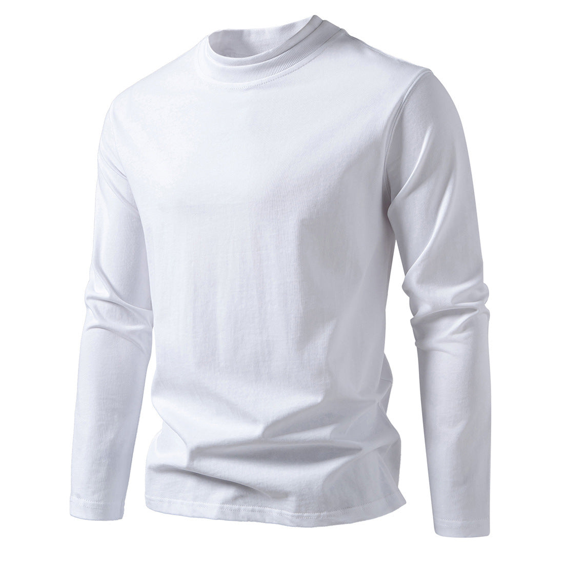 Herren Langarmshirt Moderne Trendmode