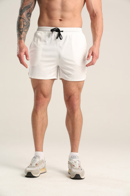 Herren Schwimmshorts Sportlich Atmungsaktiv Verstellbar
