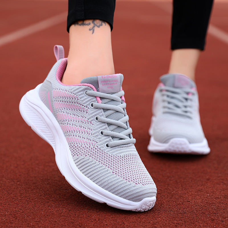 Damen Laufschuhe atmungsaktiv Leichtlaufschuhe mit Dämpfung