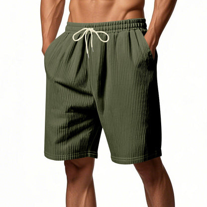 Herren Shorts Bequem Elastisch Mit Seitentaschen