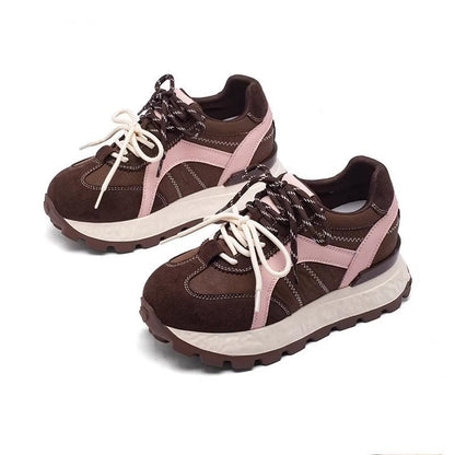 Damen Sneaker Sportlich Weich Laufsohle Modisch