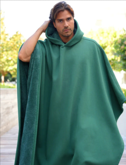 Kuscheliger Überwurf mit Kapuze Unisex Warm Bequem