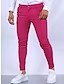 Herren Slim Fit Hose Leicht Baumwolle Modern