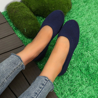 Damen Bequeme Slip-On Ballerinas BerlinGlamour → Bequeme Damen Ballerinas Slip-On Schuhe Elegant