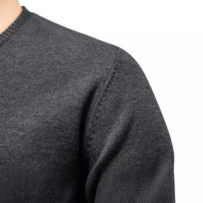 Herren Strickpullover Baumwolle Bequem Passform Modern