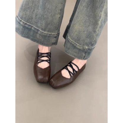 Damen Schuhe Bequem Schnürsystem Flexibel Modern