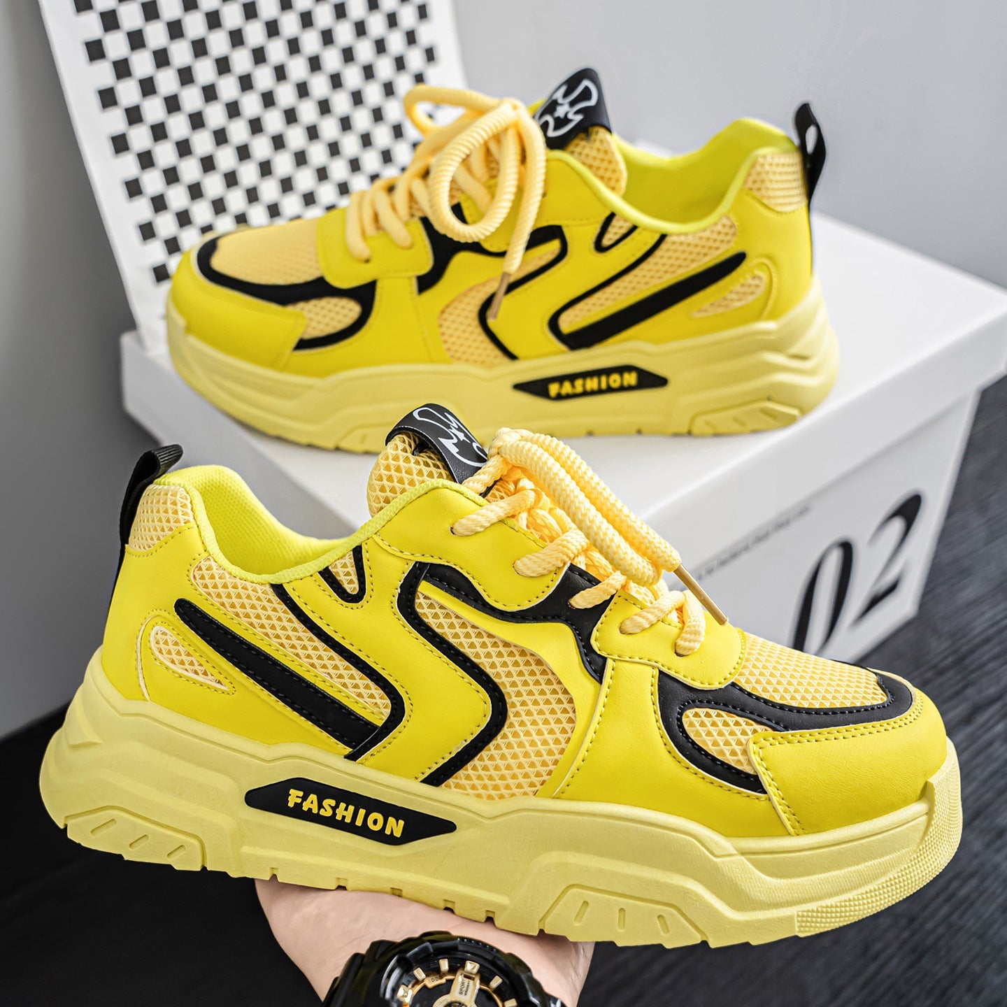 Damen Sport Sneaker atmungsaktiv rutschfest Moderne Laufschuhe - BerlinGlamour