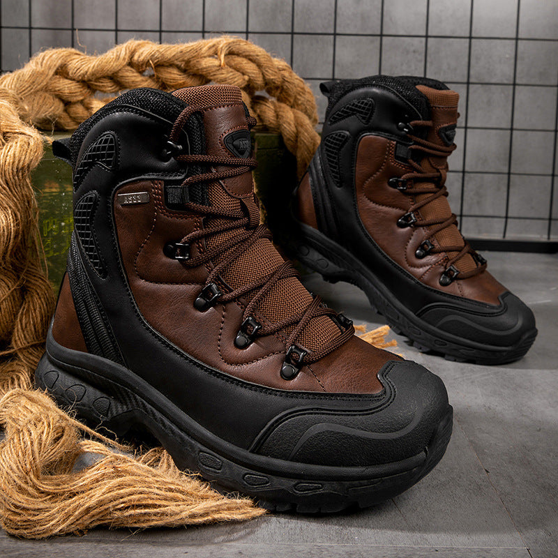 Wanderschuhe Herren atmungsaktiv robust Wasserdicht