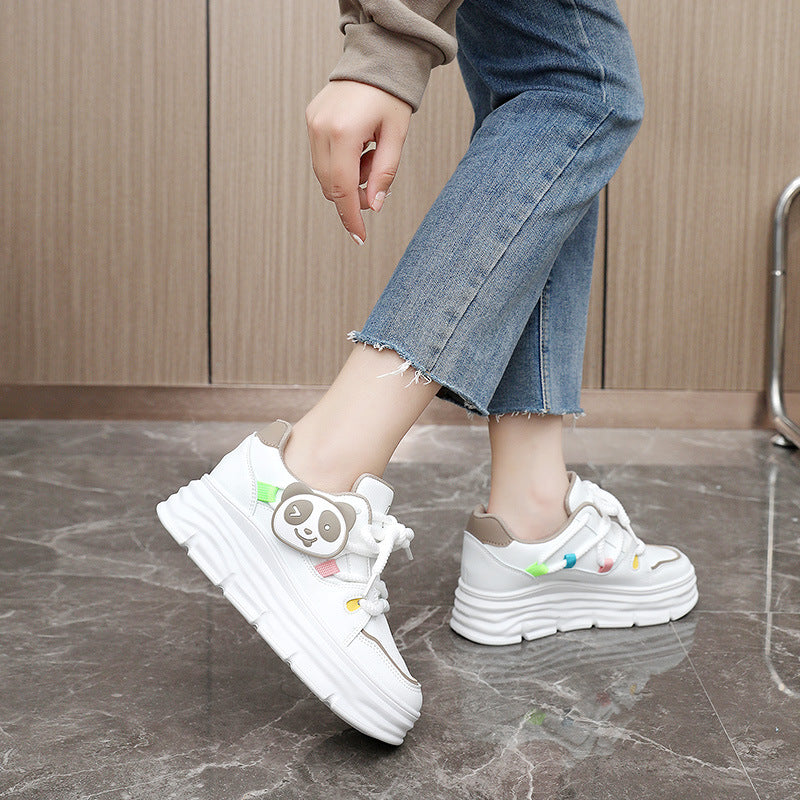 Damen Plateausneaker Komfortabel Trendy Sneaker Damenschuhe