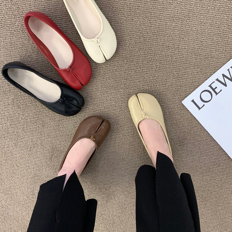Elegante Damen Ballerinas mit Dekor und weichem Innenleben - BerlinGlamour