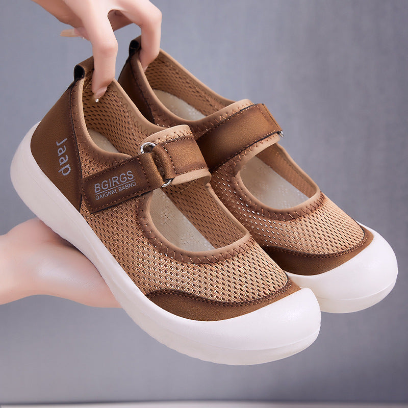 Damen Sportschuhe Mesh Atmungsaktiv Verstellbar - BerlinGlamour