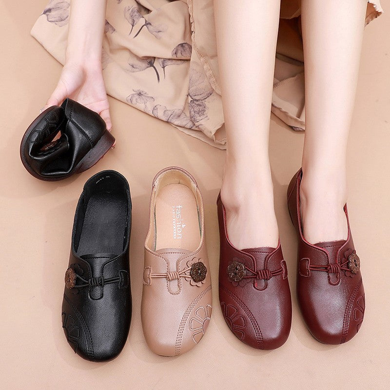 Damen Ballerinas Komfortabel mit Knotendesign - BerlinGlamour