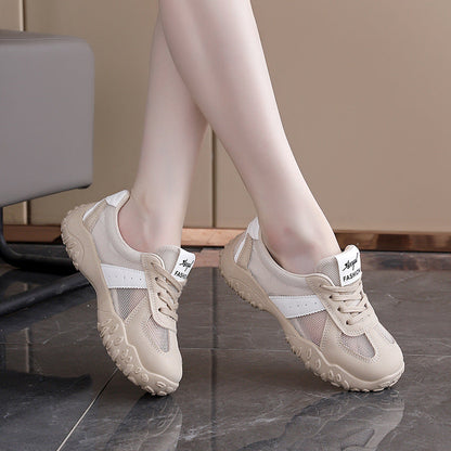 Damen Sneaker atmungsaktiv Freizeitschuhe Netzmaterial rutschfest