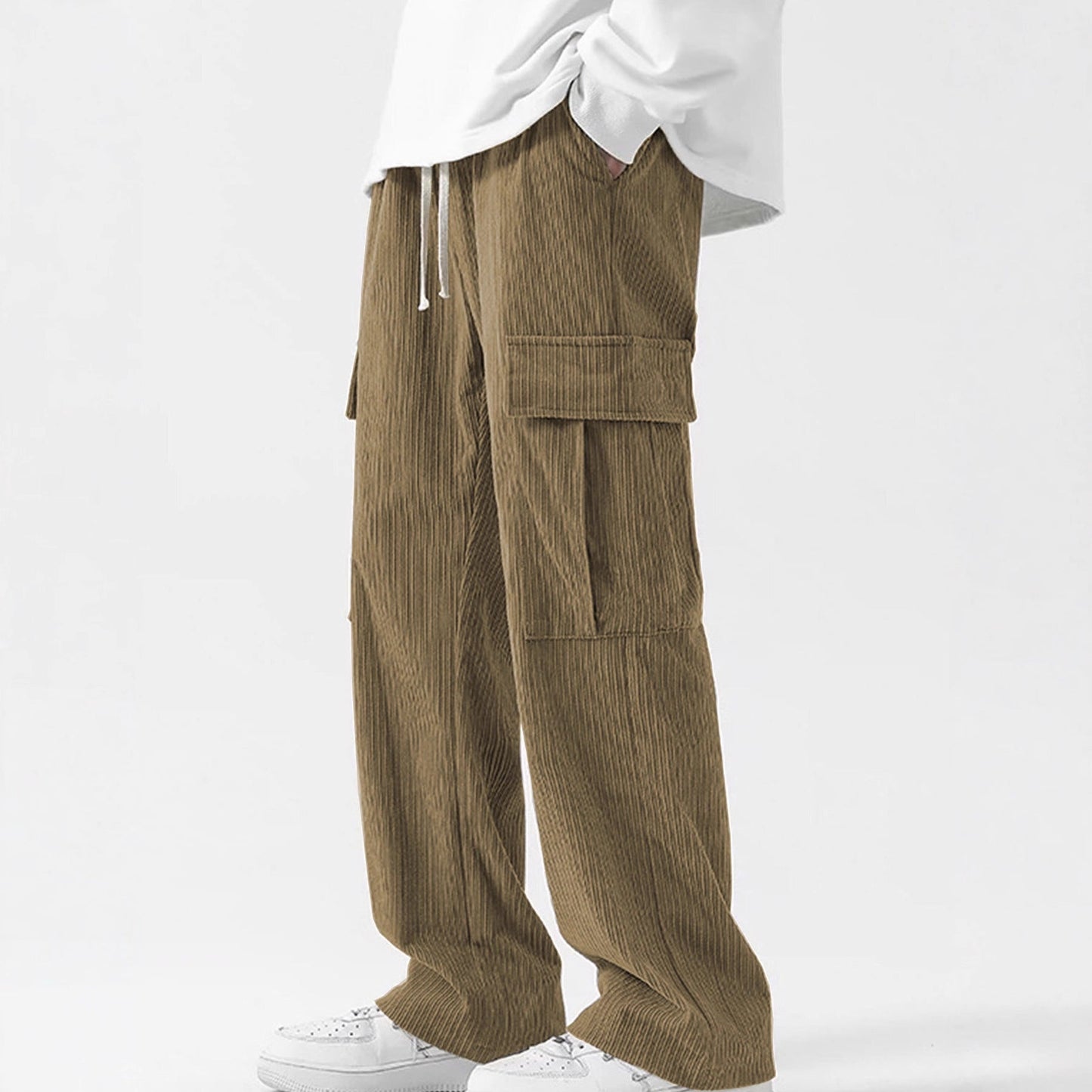 Herren Cargo-Hose Bequem Stretch