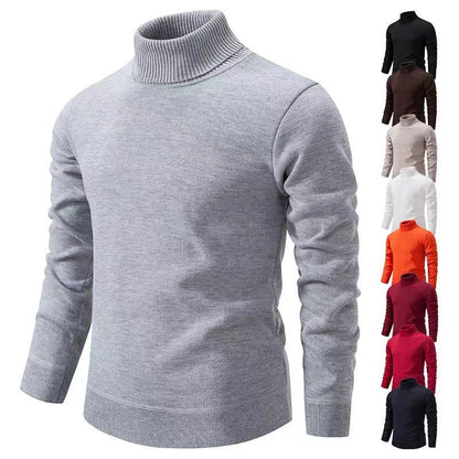 Ein stylischer Herren Rollkragenpullover aus hochwertiger Baumwolle BerlinGlamour. - BerlinGlamour