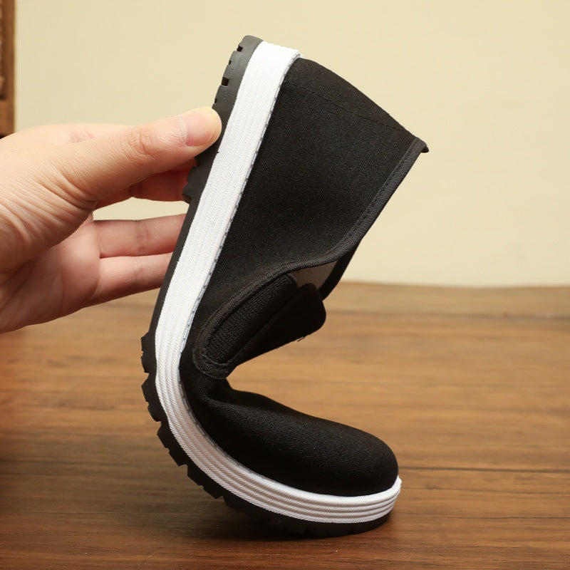 Damen Slip-On Schuhe Bequem Elastisch Sportlich