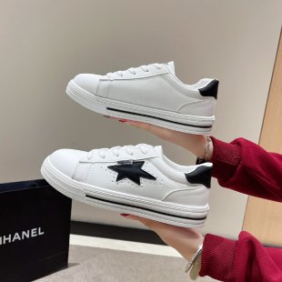 Damen Sneaker Stern-Design Trendy Frauen Schuhe