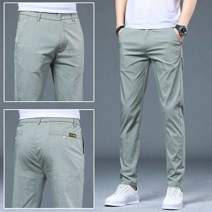 Herren Freizeithosen Slim Fit Modern Luftig Bequem