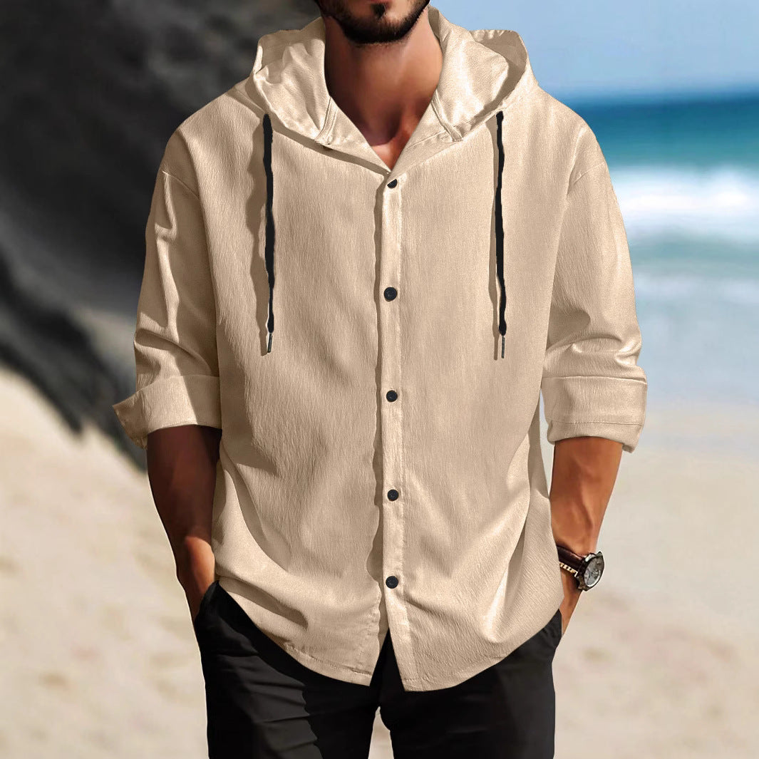 Herren Sportjacke mit Kapuze Modern Trendig