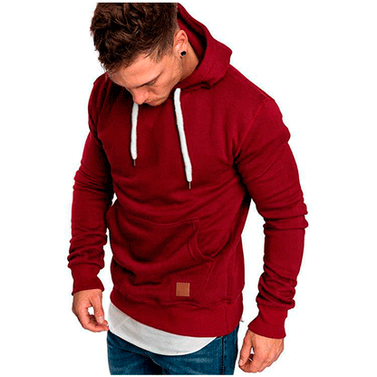 Herren Kapuzenpullover Modern Lässig Mit Weichem Innenfutter