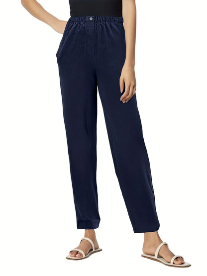 Leichte Damen Sommerhose Bequem Elegant