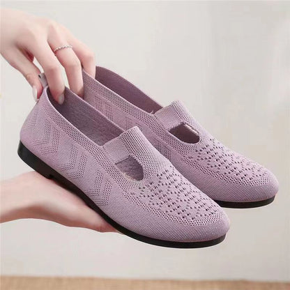 Ballerinas Damen Bequem Atmungsaktiv Komfort Schuhe