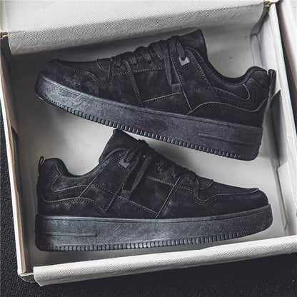 Damen Sneaker Weiches Wildleder Stabile Sohle