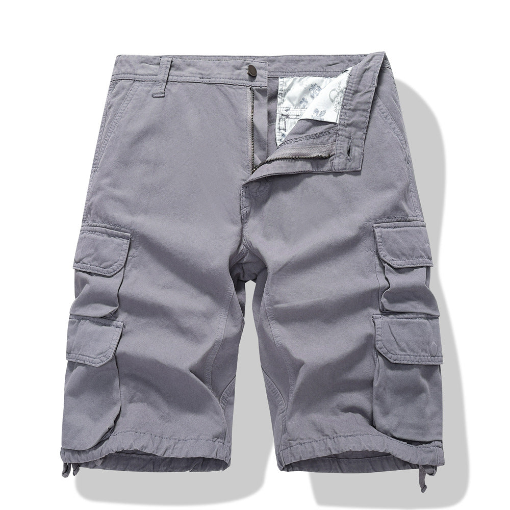 Herren Cargo Shorts Bequem atmungsaktiv mit Seitentaschen