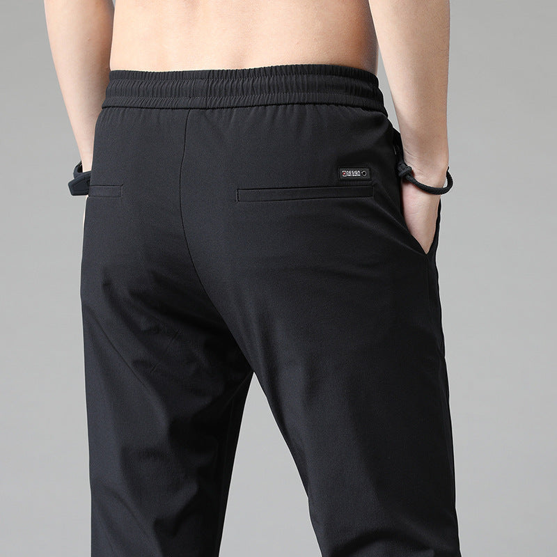 Herren Sportpants mit Kordelzug und Reißverschlusstaschen