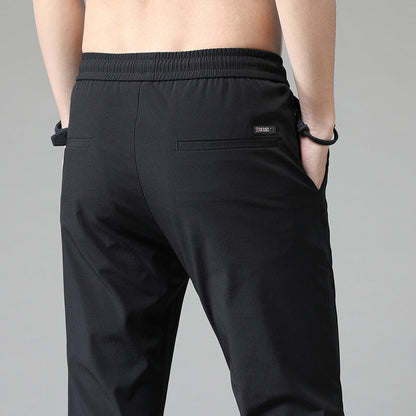 Herren Sportpants mit Kordelzug und Reißverschlusstaschen