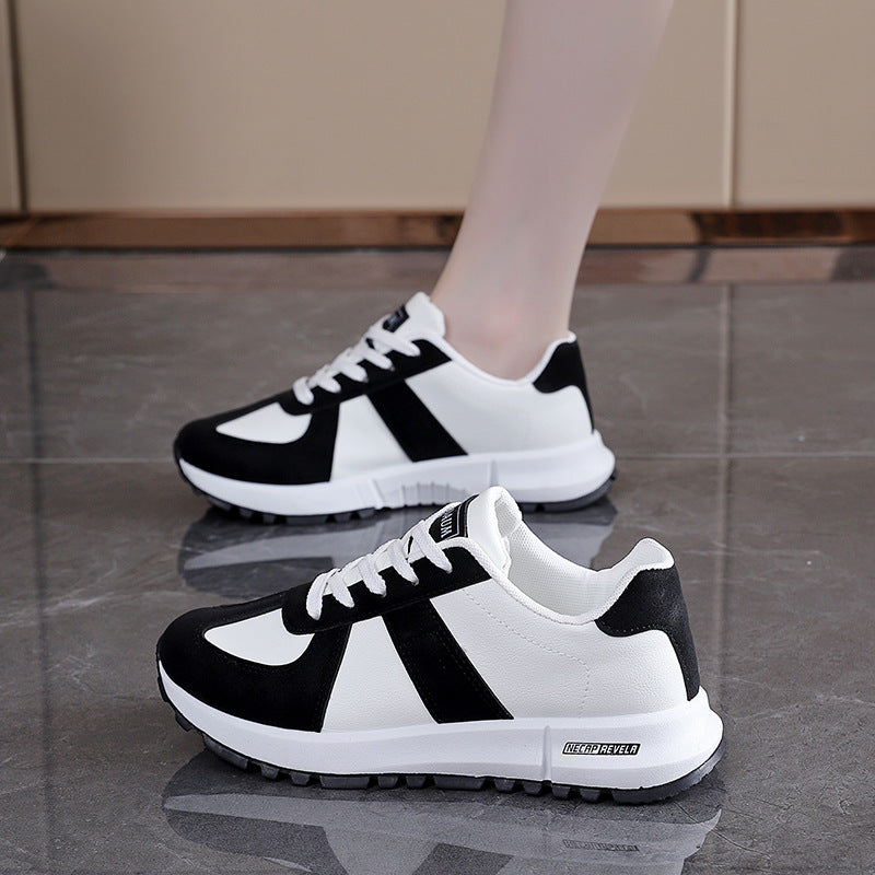 Damen Sneaker Sportlich Tiermuster Schuhe Trend