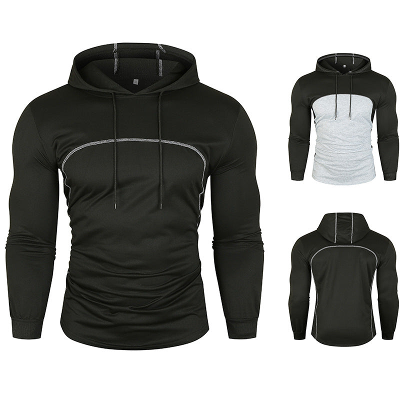 Herren Kapuzenpullover Atmungsaktiv Modern Sportlich