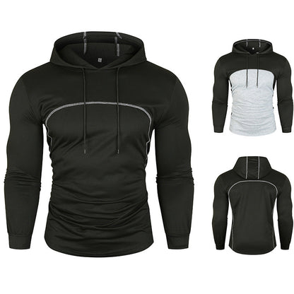 Herren Kapuzenpullover Atmungsaktiv Modern Sportlich