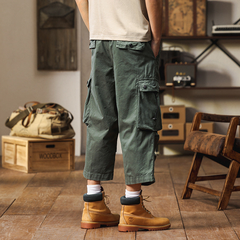 Herren Cargo-Hose Multifunktional elastisch Bequem