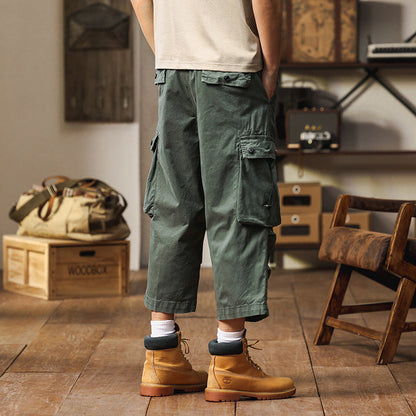 Herren Cargo-Hose Multifunktional elastisch Bequem